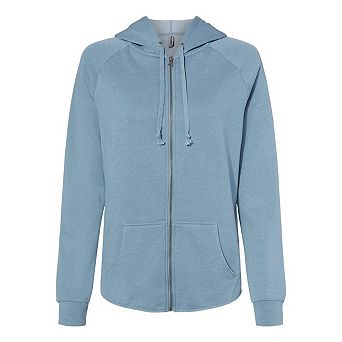 Independent Trading Co. Women´s California Wave Wash Full-zip Hooded Sweatshirt