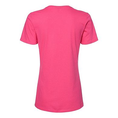 Women's Iconic Short Sleeve Plain T-Shirt