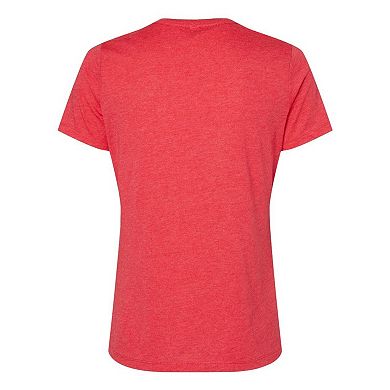 Bella + Canvas Women´s Relaxed Heather Cvc V-neck Tee