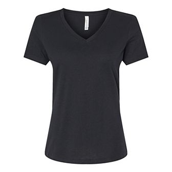 Bella + Canvas Women´s Relaxed Heather Cvc V-neck Tee