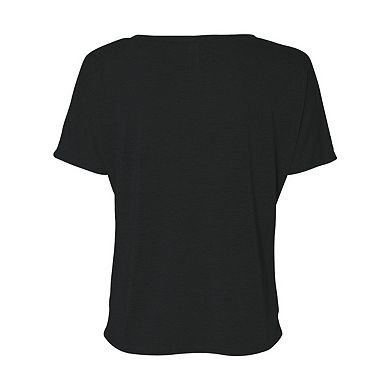 BELLA + CANVAS Womens Slouchy V-Neck Tee