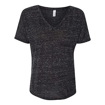 BELLA + CANVAS Womens Slouchy V-Neck Tee