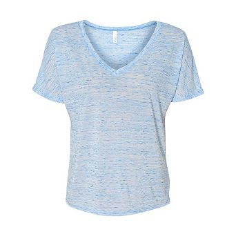 BELLA + CANVAS Womens Slouchy V-Neck Tee