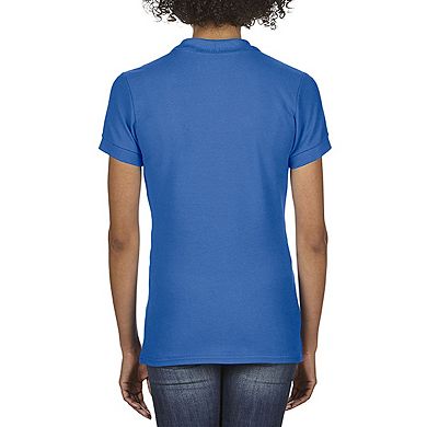 Gildan Softstyle Womens/Ladies Short Sleeve Double Pique Polo Shirt