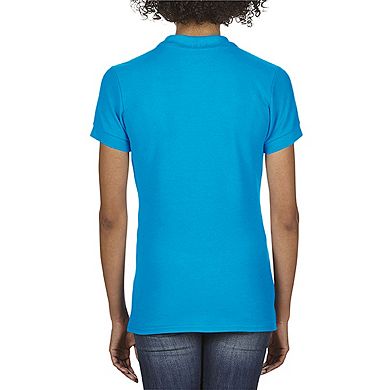 Gildan Softstyle Womens/Ladies Short Sleeve Double Pique Polo Shirt