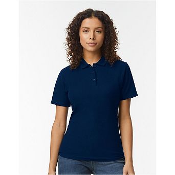 Gildan Softstyle Womens/Ladies Short Sleeve Double Pique Polo Shirt