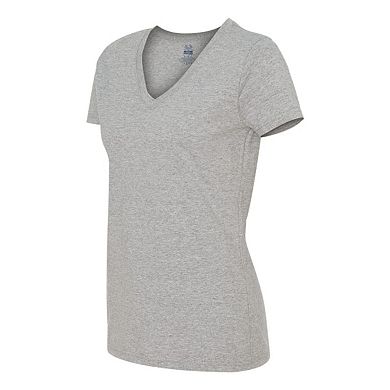 Fruit Of The Loom Hd Cotton Women´s V-neck T-shirt