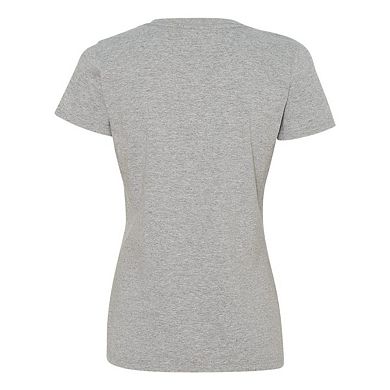 Fruit Of The Loom Hd Cotton Women´s V-neck T-shirt