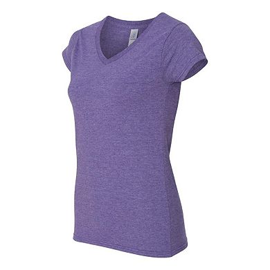 Gildan Softstyle Womens V-Neck T-Shirt