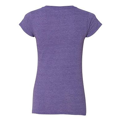 Gildan Softstyle Womens V-Neck T-Shirt