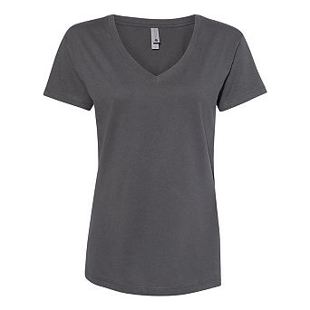 Next Level Womens Cotton V-Neck T-Shirt