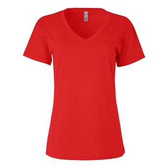 Next Level Womens Cotton V-Neck T-Shirt