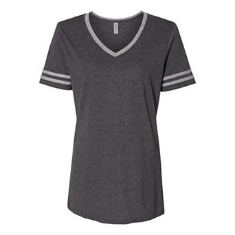 Jerzees Women´s Varsity Triblend V-neck T-shirt