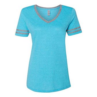 Jerzees Women´s Varsity Triblend V-neck T-shirt