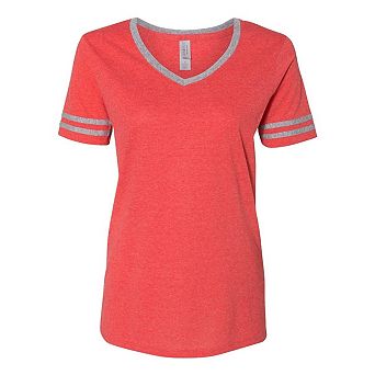 Jerzees Women´s Varsity Triblend V-neck T-shirt