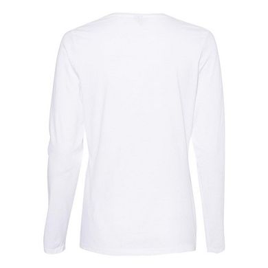 Perfect-T Womens Long Sleeve Scoopneck T-Shirt