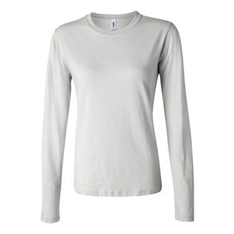 Bella + Canvas Womens Jersey Long Sleeve Tee