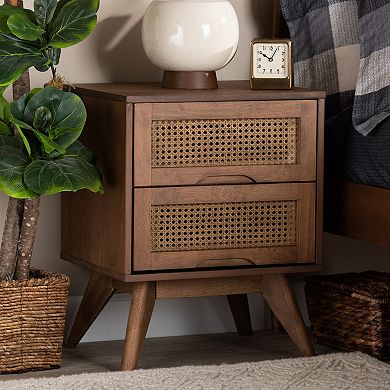 Baxton Studio Barrett Nightstand