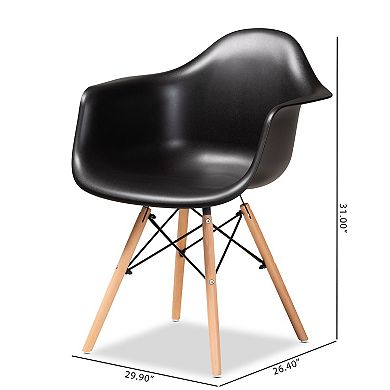 Baxton Studio Galen Dining Chair 4-Piece