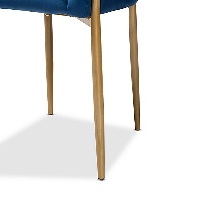 Baxton Studio Ballard Upholstered Dining Chair