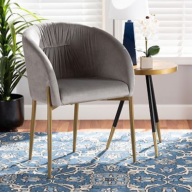 Baxton Studio Ballard Upholstered Dining Chair