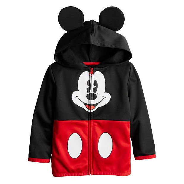 Toddler Boy Jumping Beans Disney Mickey Mouse Costume Fleece Hoodie