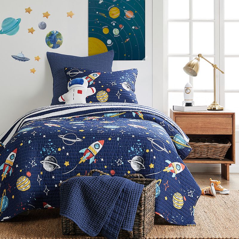 Levtex Home Galaxy Quilt Set with Shams, Multicolor, Twin