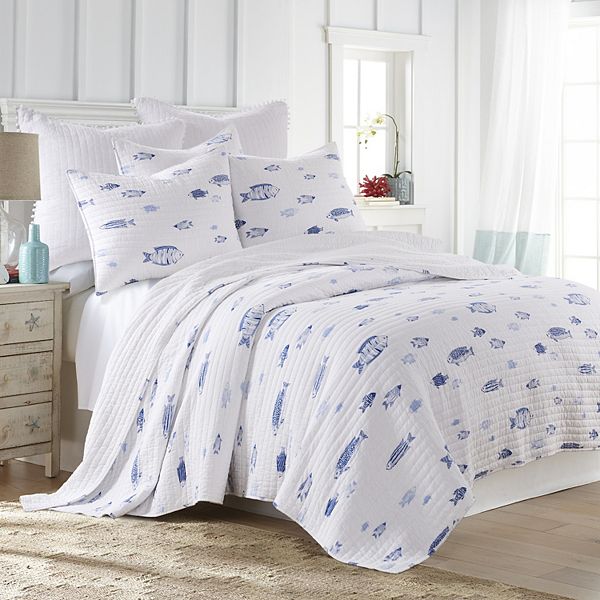 Levtex Home Indigo Tide Quilt Set with Shams