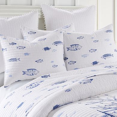 Levtex Home Indigo Tide Quilt Set with Shams