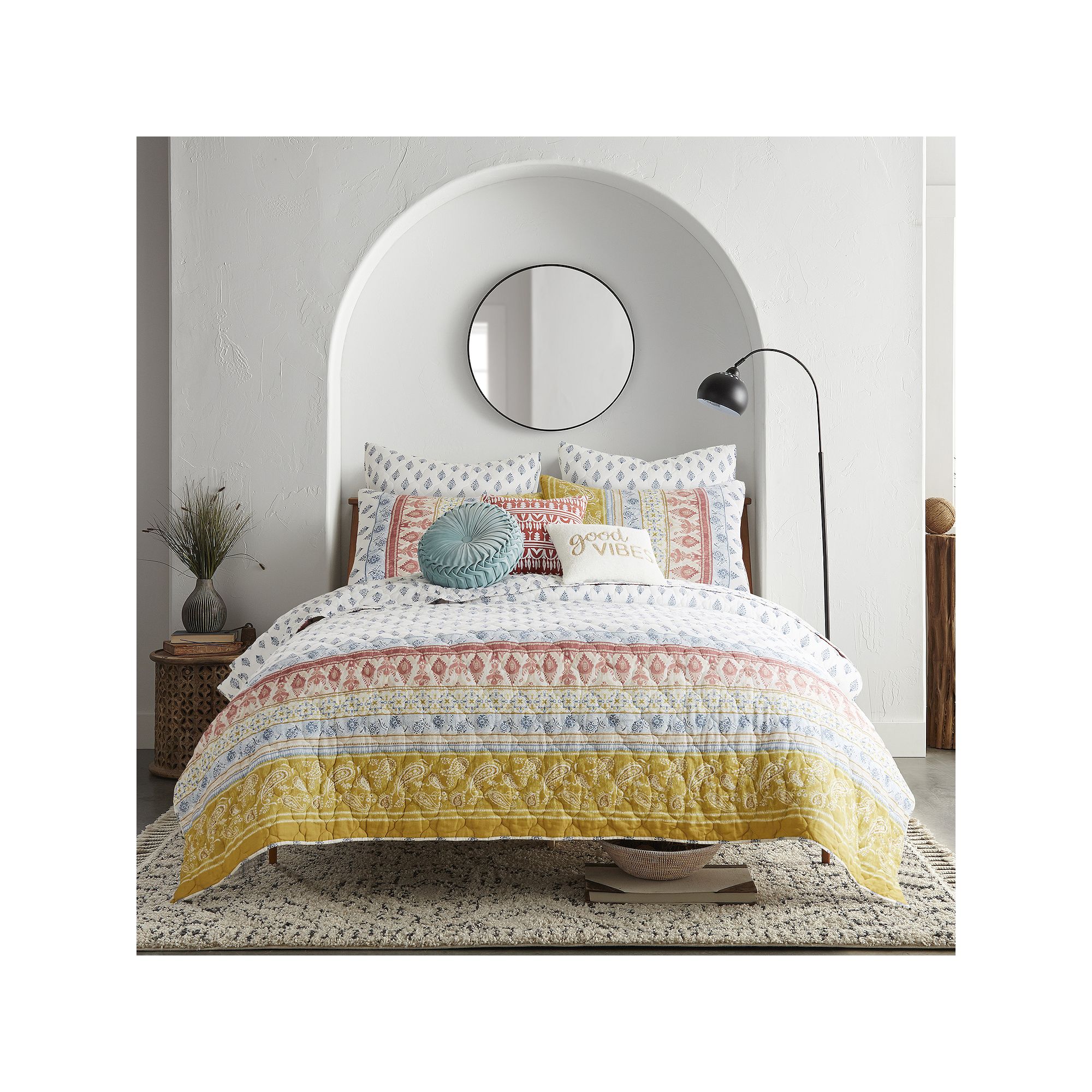 Levtex Home Tamiya Quilt Set with Shams, Multi