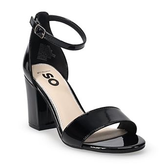 SO® Women's Heeled Dress Sandals