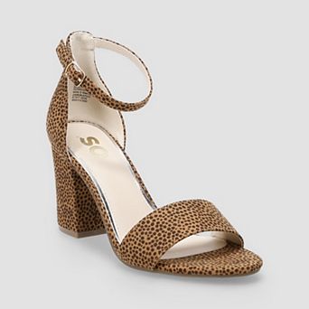 SO® Women's Heeled Dress Sandals