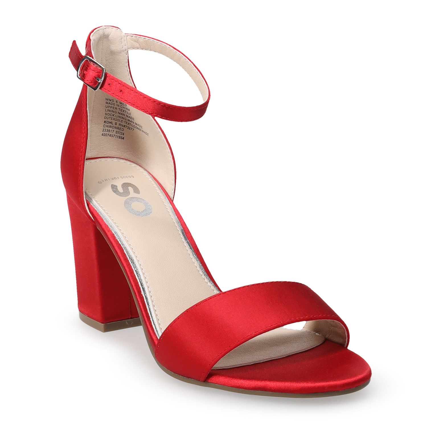 womens red dress shoes