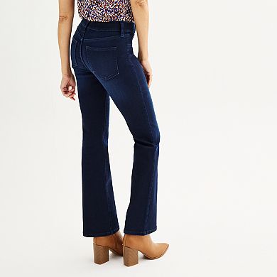 Women's Nine West Mid Rise Pull-On Bootcut Jeans