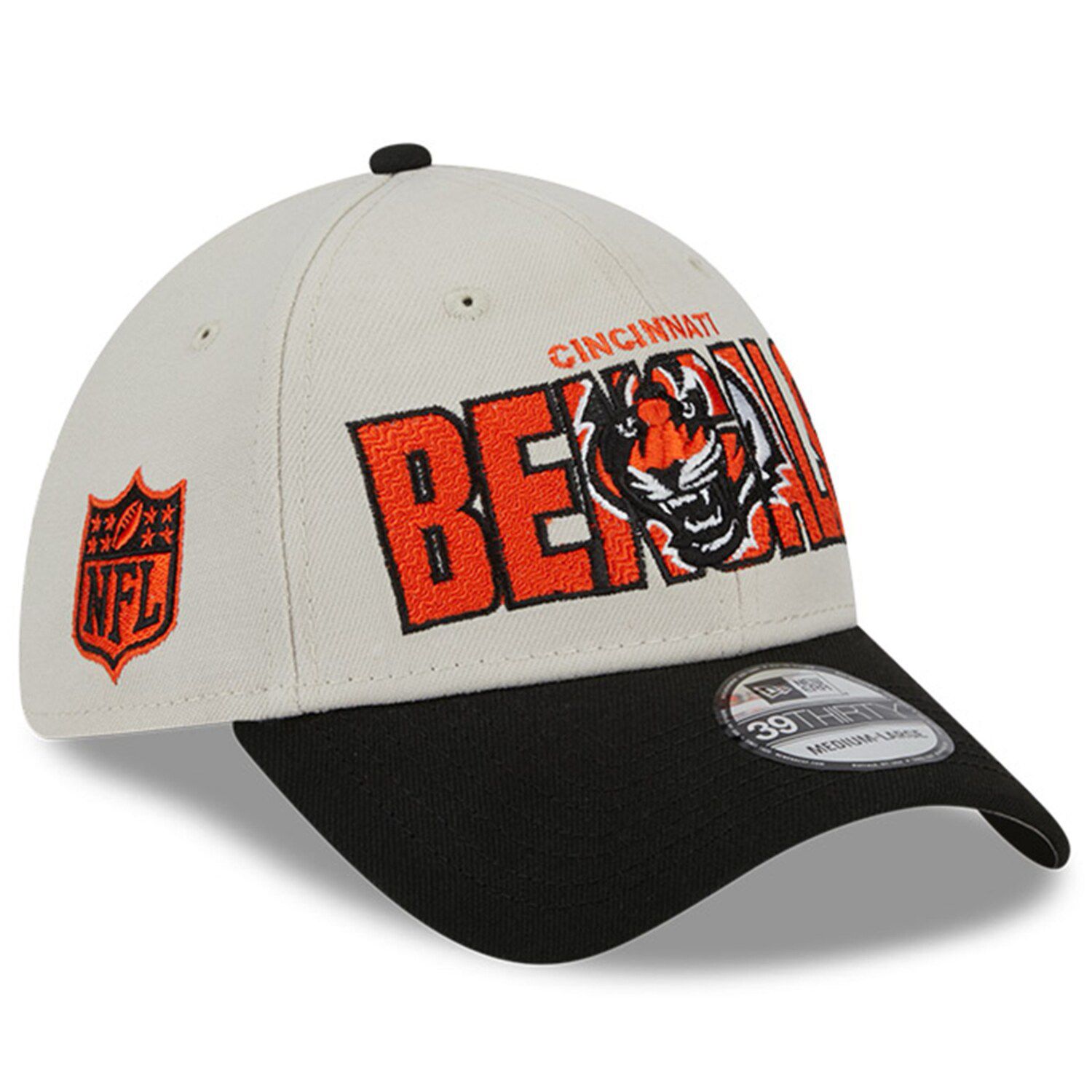 Cincinnati Bengals Infant Team Slouch Flex Hat - Black