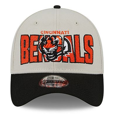 Men's New Era Stone/Black Cincinnati Bengals 2023 NFL Draft 39THIRTY Flex Hat