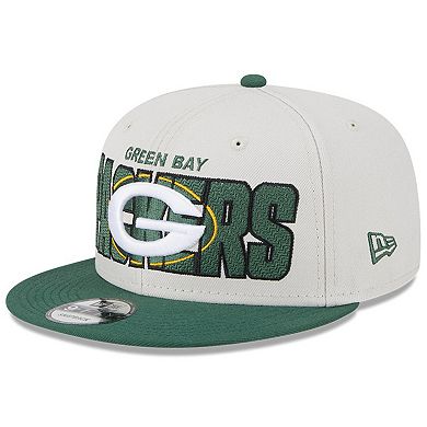 Men's New Era Stone/Green Green Bay Packers 2023 NFL Draft 9FIFTY ...