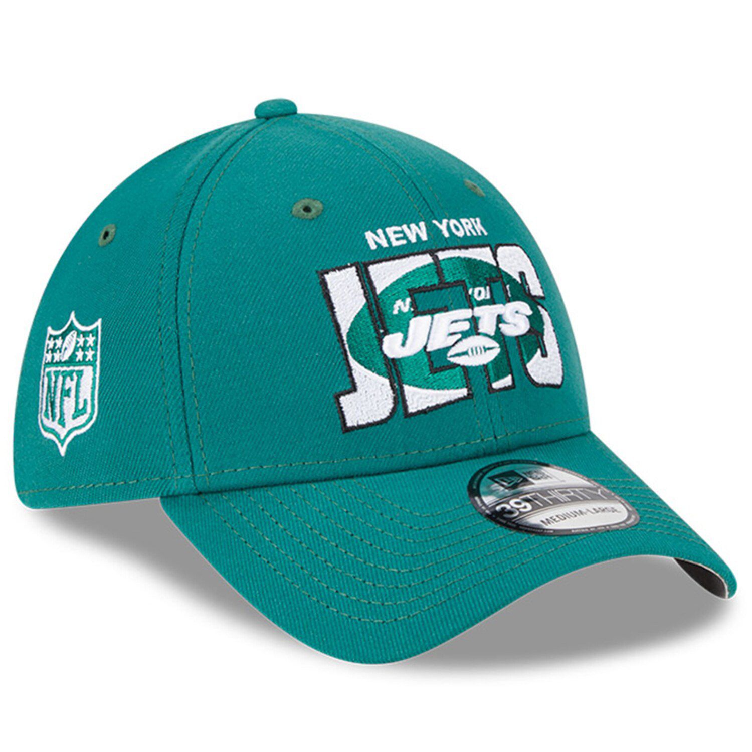 New Era Jets 2023 Crucial Catch 39THIRTY Flex Hat