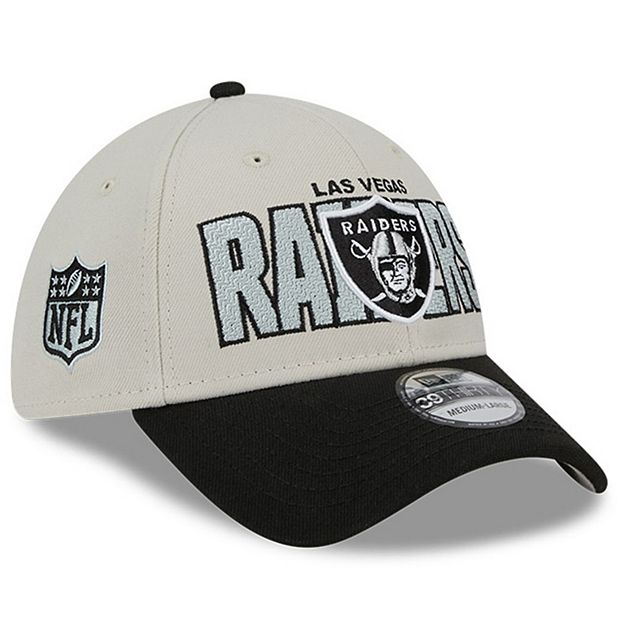 Las Vegas Raiders New Era 2023 NFL Draft 39THIRTY Flex Hat - Black