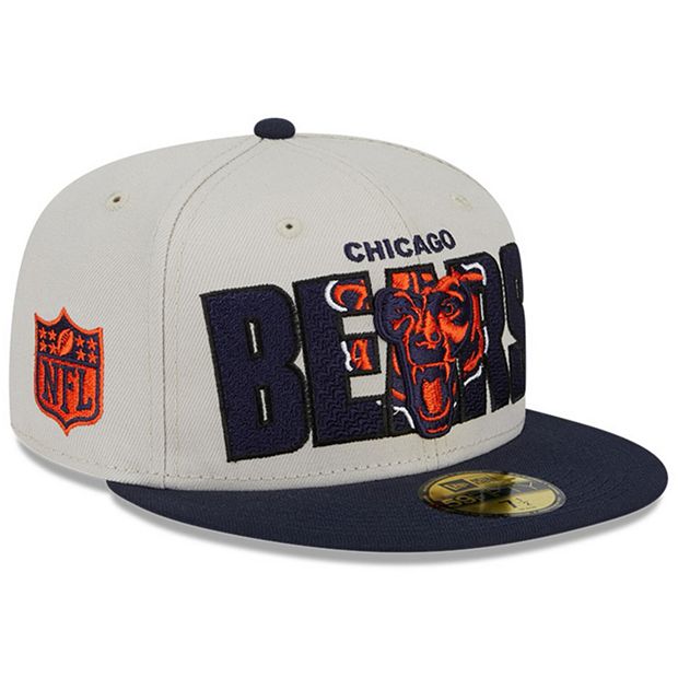 Men's New Era Navy Chicago Bears Team Basic 59FIFTY Fitted Hat