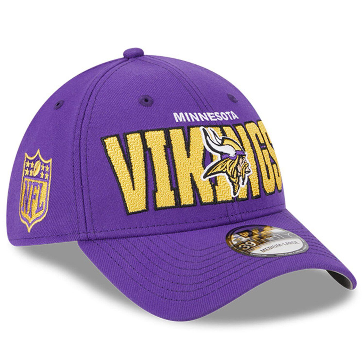 Preschool Purple/Gold Minnesota Vikings Jacquard Tassel Knit Hat