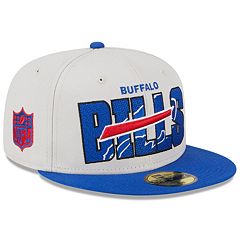 Men's New Era Black Buffalo Bills Color Dim Throwback 59FIFTY Fitted Hat 