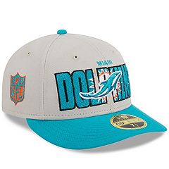 Men's New Era Black Miami Dolphins Color Dim 59FIFTY Fitted Hat