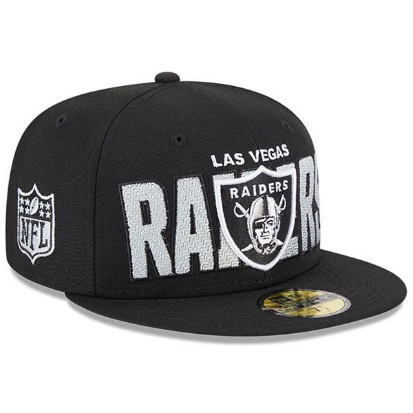 New Era Men's Las Vegas Raiders 2023 NFL Draft 39THIRTY Stretch Fit Hat - M/L Each