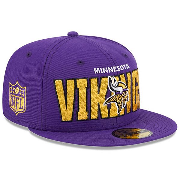 Minnesota Vikings New Era 2023 Draft 59FIFTY Cap