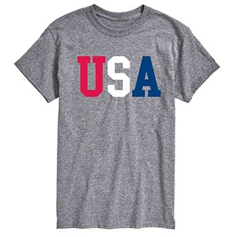 Big & Tall USA Graphic Tee