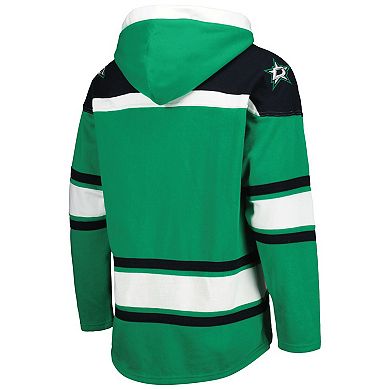 Men's '47 Kelly Green Dallas Stars Superior Lacer Pullover Hoodie
