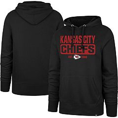 Outerstuff Girls Youth Pink Kansas City Chiefs Prime Pullover Hoodie Size: Extra Large