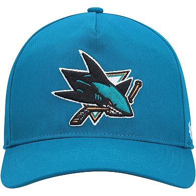 Men's '47 Teal San Jose Sharks Primary Hitch Snapback Hat