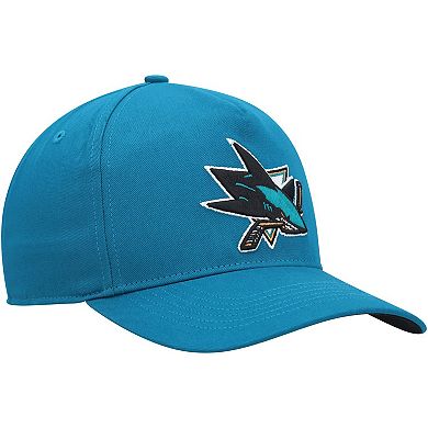 Men's '47 Teal San Jose Sharks Primary Hitch Snapback Hat
